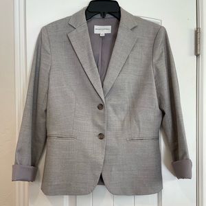 Banana Republic Factory Blazer, light grey, sz 8